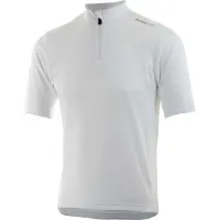 Rogelli Hommes, Maillot de cyclisme, Core (7XL), Blanc, 7XL