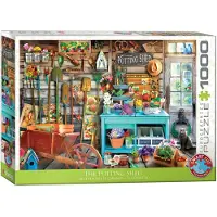 Eurographics Puzzle Tonnelle de jardin, jardinage, 1000 pièces, 68 x 48 cm, 6000-5346
