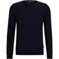 BOSS Pull-over 'Leno' bleu foncé