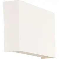 QAZQA Applique murale intelligente blanche 24 cm avec 2 G9 Wifi - Otan