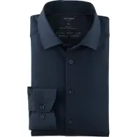 Olymp Chemise Luxor 24/Seven Marine Bleu Bleu foncé taille 45