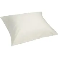 Yumeko - Taie d'oreiller - Satin De Coton - 60x70 - Blanche