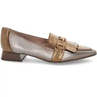 Hispanitas pour femme. CHI243573 Chaussures en cuir Menorca bronze (41), 1 à 3 cm, Aucun, Casuel, Fête