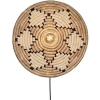 Good&Mojo - Applique Andros - Naturel/Blanc - Ø45cm