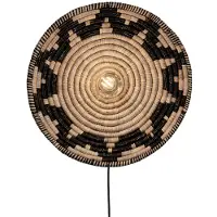 Good&Mojo - Applique Andros - Naturel/Noir - Ø45cm
