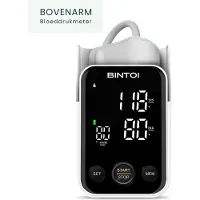 BINTOI BX400 - Tensiomètre pour le bras - Cardiofréquencemètre - Piles incluses - 2 utilisateurs