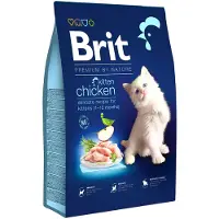 Brit Nourriture Pour Chats Au Poulet Premium By Nature Kitten 8kg