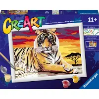 Ravensburger Peinture par numéros Tigre,