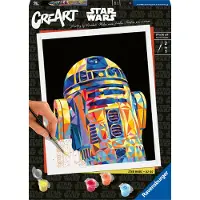 Ravensburger CreArt - Peinture par numéros Star Wars - R2-D2