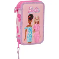 Barbie Sac à ressort double Love Rose 12.5 x 19.5 x 4 cm 28 pièces