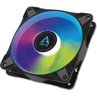 Arctic Cooling P12 Pwm Pst A-rgb 0db 120 Mm Fan 3 Units Argenté