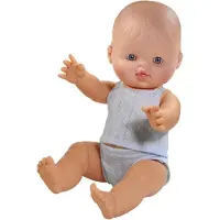 Paola Reina Baby doll Gordi boy light underwear 34 cm - Vanilla scented