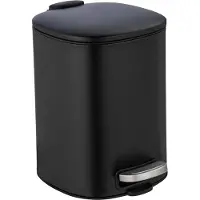 Wenko Alassio poubelle 5,0 l noir, Poubelle, Noir