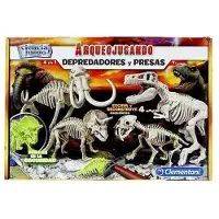 Clementoni Predators And Prey Archeology Game Spanish Blanc Enfants