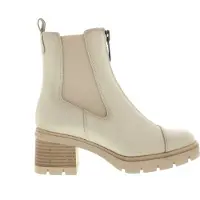 Hispanitas pour femme. HI243636 Bottines Chelsea en cuir beige (41), 5 à 8 cm, Fermeture éclair, Casuel