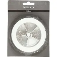 Creativ Company Coffret de départ en argent pour bijoux, 101dlg.
