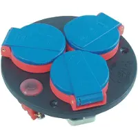 Brennenstuhl 1081090 Steckdoseneinsatz 3-fach IP44 DE