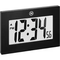 Marathon Horloge murale MW CALGARY - Noir