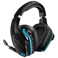 Logitech Casque gaming sans fil 7.1 surround Lightsync G935 - Noir