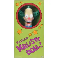 Simpsons - Mówica Lalka Krusty The Clown z The Simpsons, 44 cm