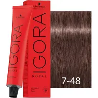 Schwarzkopf Professional IGORA Royal coloration cheveux teinte 7-48 60 ml