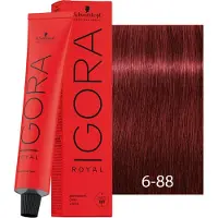 Schwarzkopf Professional IGORA Royal coloration cheveux teinte 6-88 Dark Blonde Red Extra 60 ml
