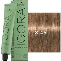 Schwarzkopf Professional IGORA ZERO AMM coloration cheveux permanente sans ammoniaque teinte 60 ml