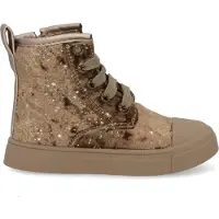 Shoesme Veterschoen hoog Veterschoen hoog - Goudkleur - Maat 23