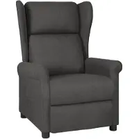 vidaXL Fauteuil relax rouge vin Tissu