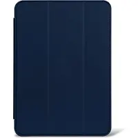 Decoded Textured Sillicon Slim Cover Apple iPad Air 13 pouces (2026) M4 / (2025) M3 / (2024) M2 - Navy Peony