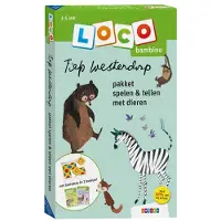 Uitgeverij Zwijsen België Pakket spelen &amp; tellen met dieren -