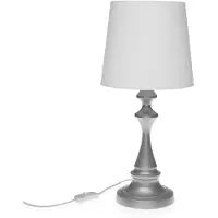 Versa Lampe de table Gene Gris 23 x 49 cm Métal