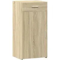 vidaXL Sideboard Chêne Sonoma 45x42,5x93 cm Matériau dérivé du bois