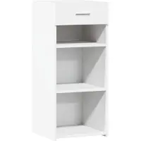 vidaXL Sideboard Blanc 40x42,5x93 cm Bois composite