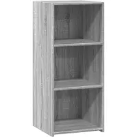 vidaXL Sideboard Gris Sonoma 40x41x93 cm Bois composite