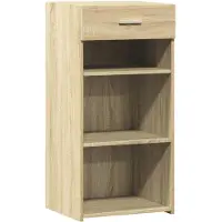 vidaXL Sideboard Chêne Sonoma 45x42,5x93 cm Matériau dérivé du bois