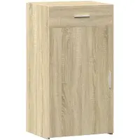 vidaXL Sideboard chêne Sonoma 50x42,5x93 cm Matériau dérivé du bois