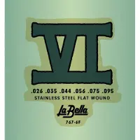 La Bella 767-6F Cordes de basses