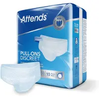Attends Pull-Ons Discreet 3 L | 10 pièces
