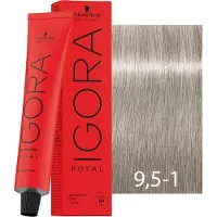 Schwarzkopf Professional IGORA Royal coloration cheveux teinte 9,5-1 Pastel Pearl 60 ml