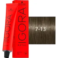 Schwarzkopf Professional IGORA Royal coloration cheveux teinte 7-13 Medium Blonde 60 ml