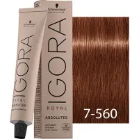 Schwarzkopf Professional IGORA Royal Absolutes coloration cheveux teinte 7-560 60 ml