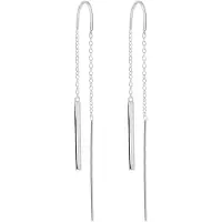Lucardi Boucles d'oreilles argent
