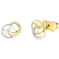 Lucardi Boucles d'oreilles or / argent