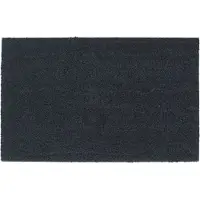 vidaXL Tapis de porte gris foncé 50x80 cm fibre de coco touffeté