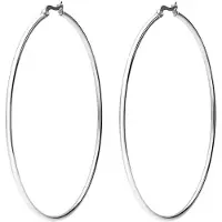 Lucardi Boucles d'oreilles argent