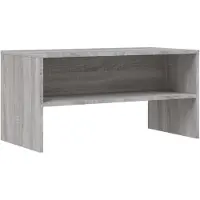vidaXL Armoire TV Gris Sonoma 80x40x40 cm Bois composite