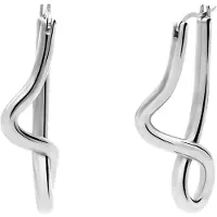 Lucardi Boucles d'oreilles argent