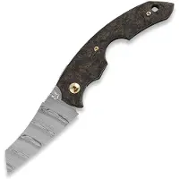 FOX Knives Virtus FX-541 DMG, Damasteel Carbon Fiber coupe-cigare