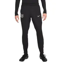 Nike Pantalon de foot en maille Dri-FIT FC Barcelona Strike pour homme - Noir | Taille XL